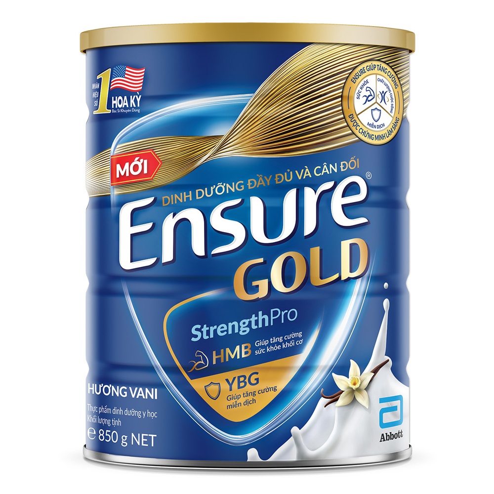 Sữa Bột Ensure Gold Vani 800g