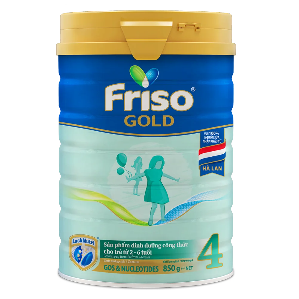 Sữa Friso Gold Số 4 850g (2-6 Tuổi)