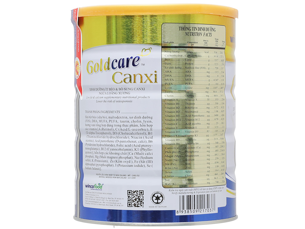 GoldCare Canxi 850g