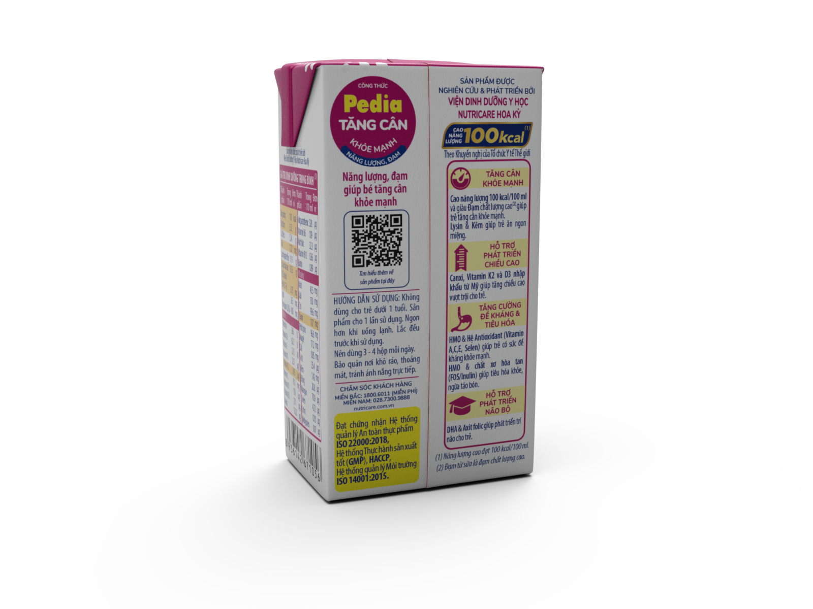 Thùng 48 Hộp Sữa Pha Sẵn Hanie Kid Hộp 110ml (Cho Bé Trên 1 Tuổi)