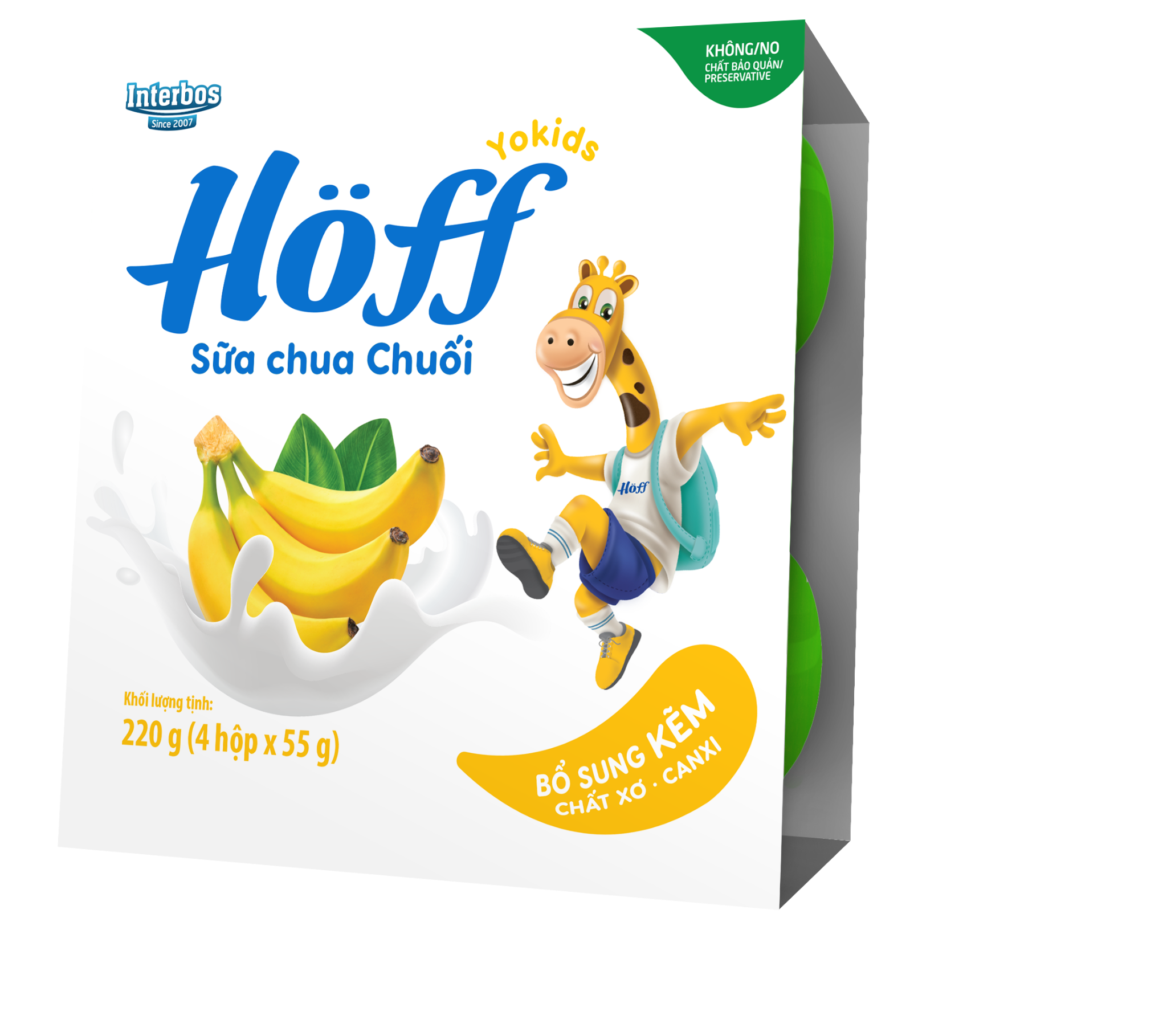 Sữa chua Chuối Hoff