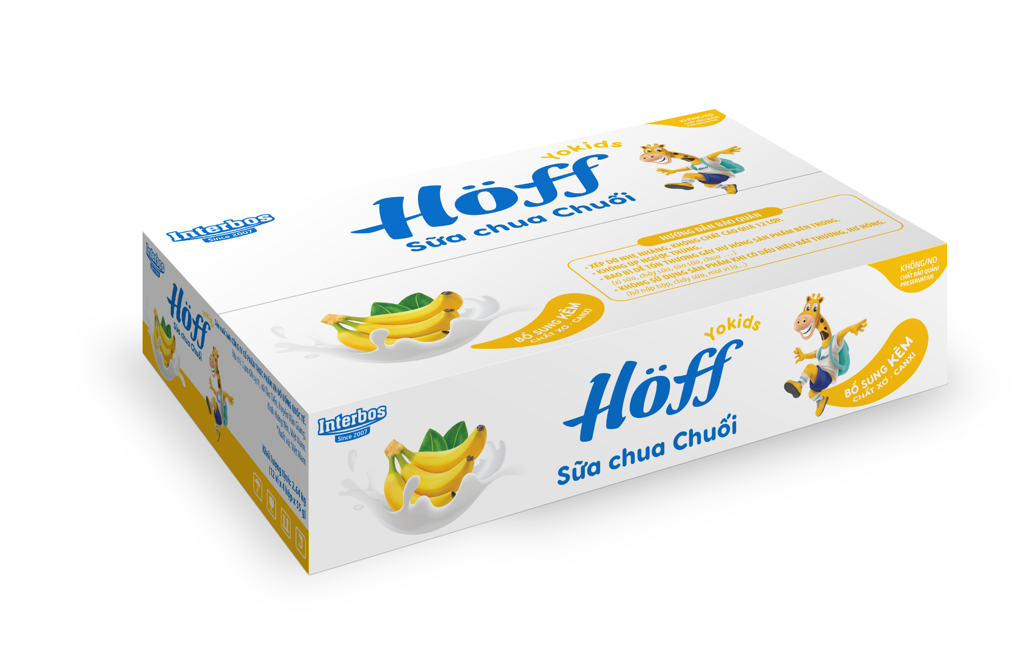 Sữa chua Chuối Hoff