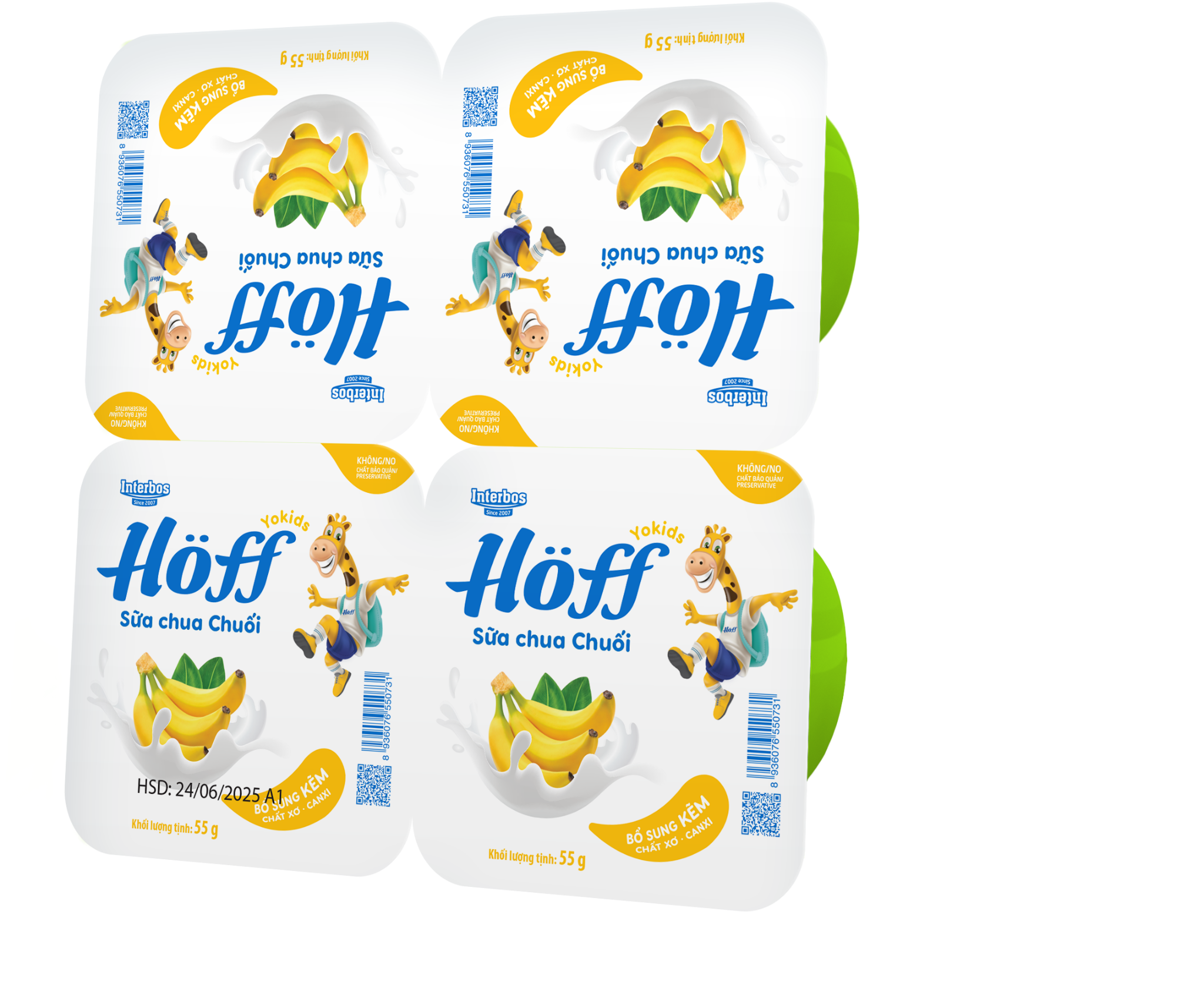 Sữa chua Chuối Hoff
