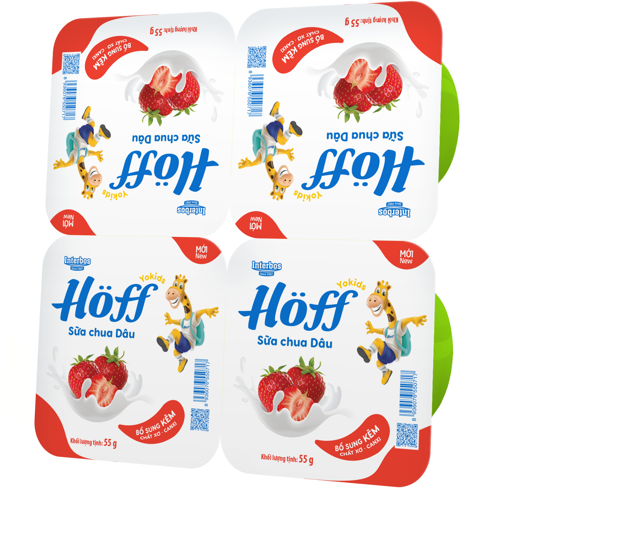 Sữa chua Dâu Hoff