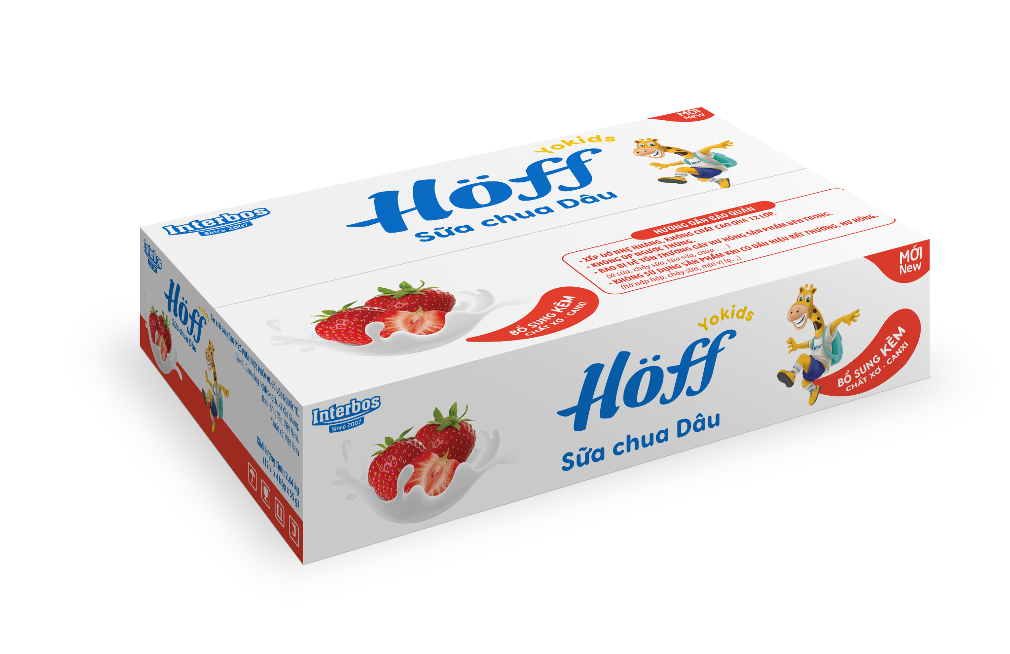Sữa chua Dâu Hoff