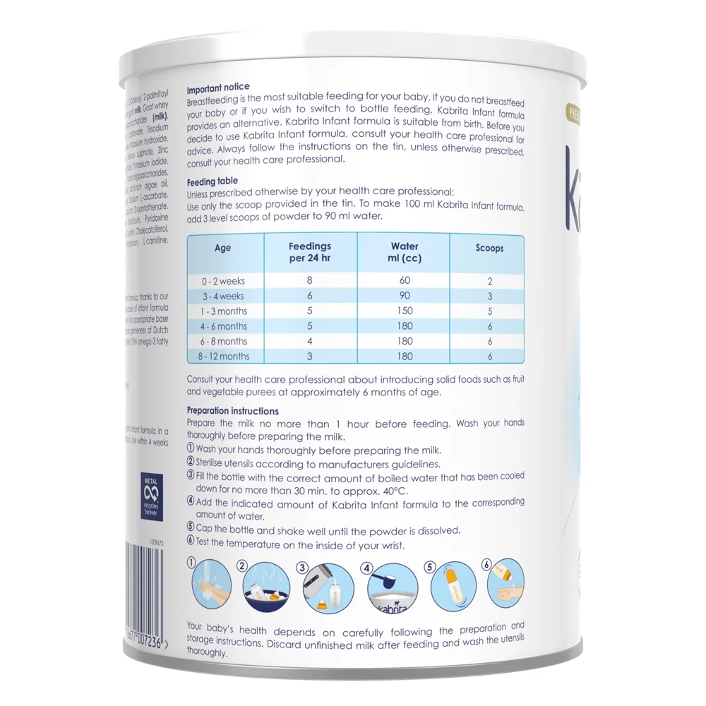 Kabrita Dê số 1 - 800g