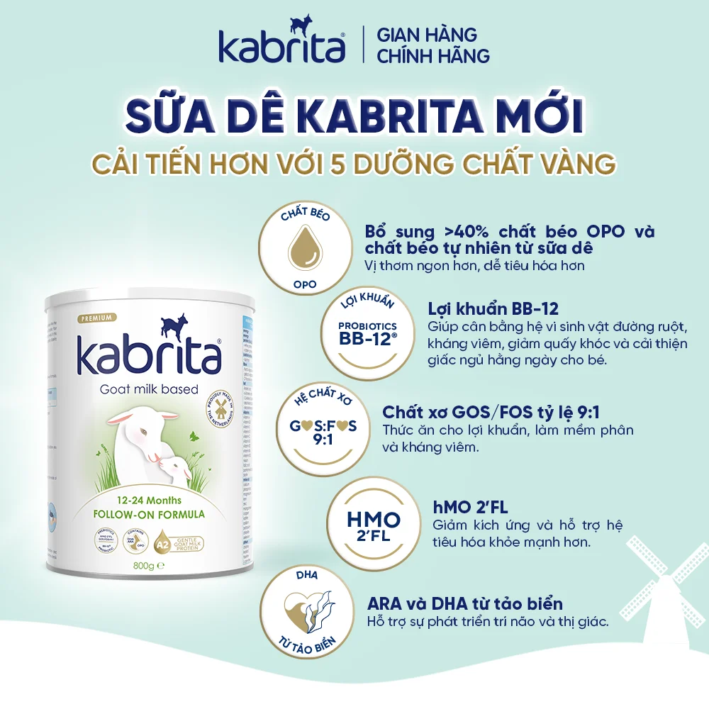 Kabrita Dê số 2 - 800g