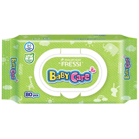 Khăn ướt Babycare 80m