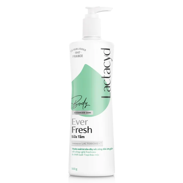Sữa tắm Lactacyd Healthy Bright 500ml