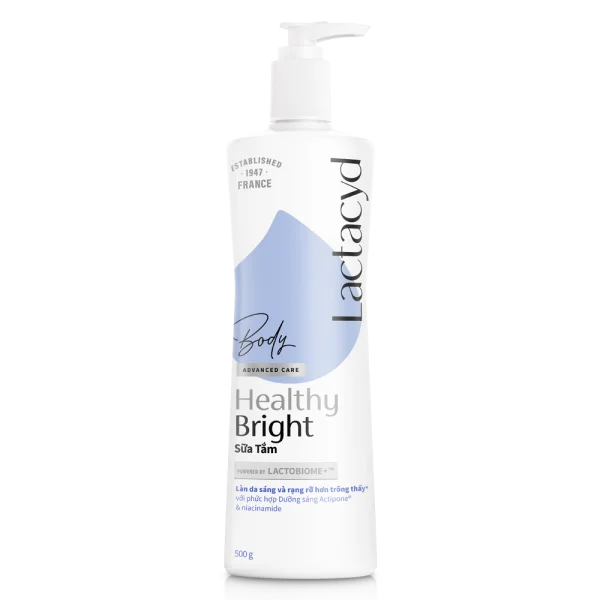 Sữa tắm Lactacyd Healthy Bright 500ml