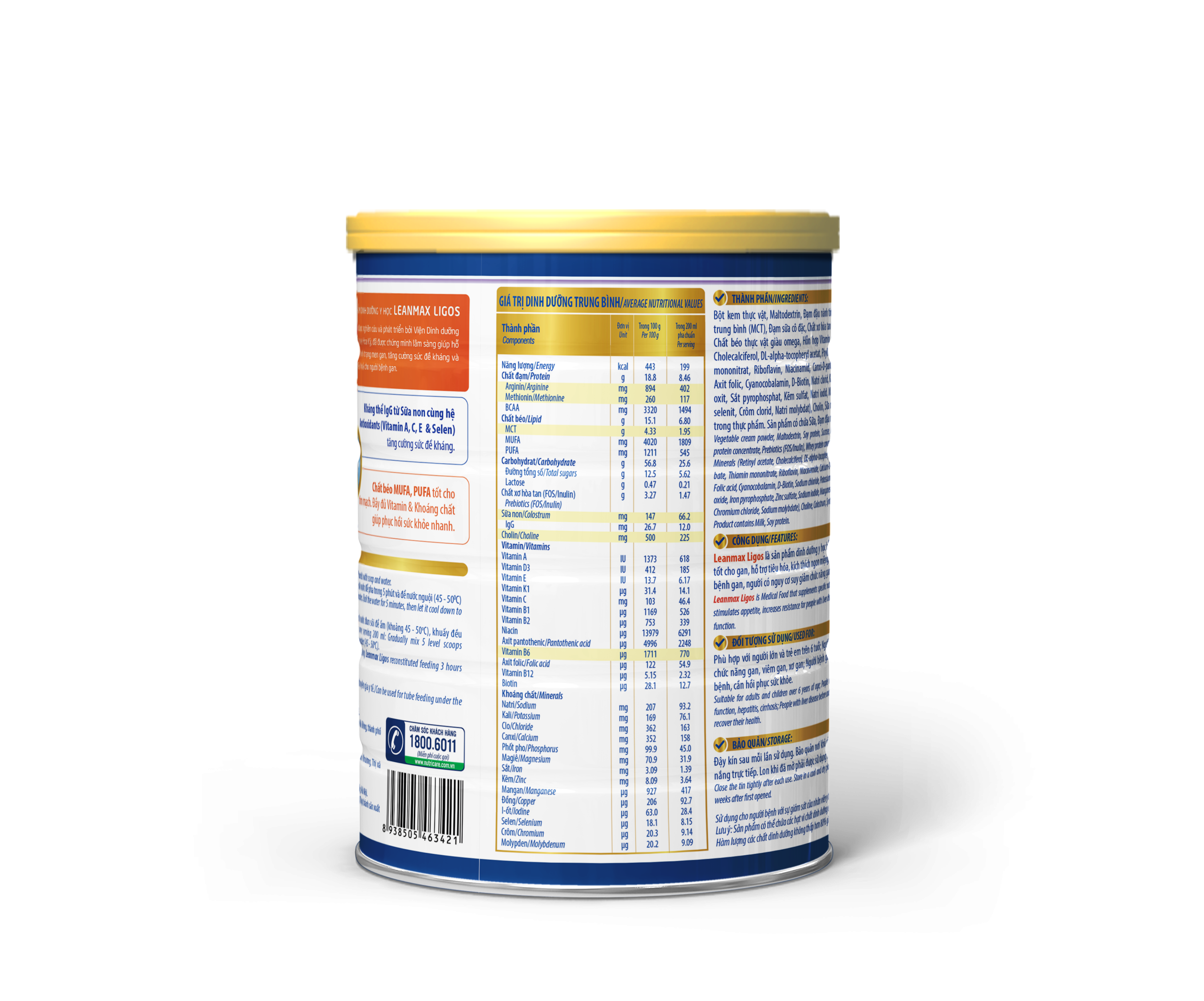 Lean Max Ligos 900g