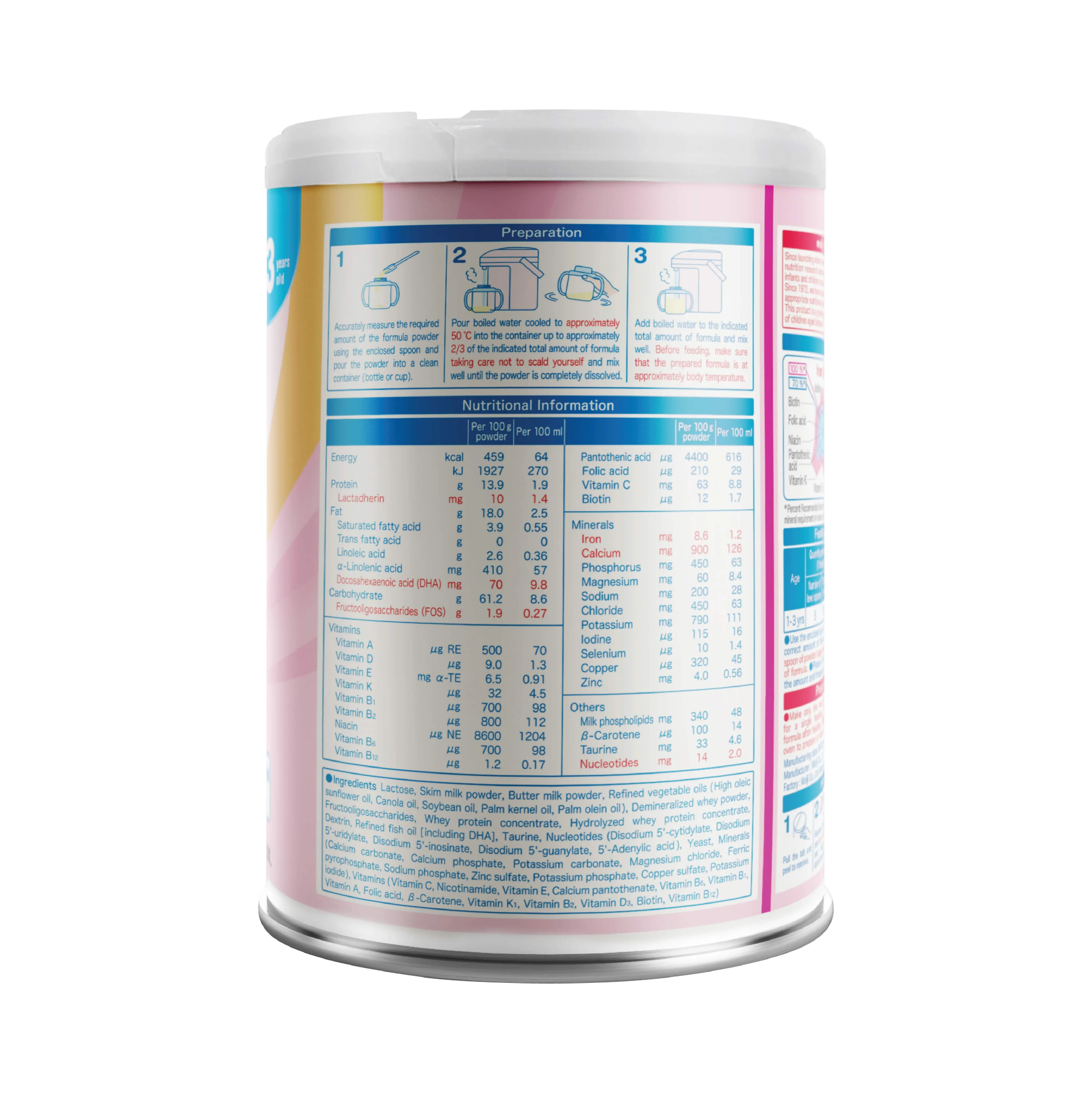 Sữa Bột Meiji Infant Formula Lon 800g (0 - 12 tháng)