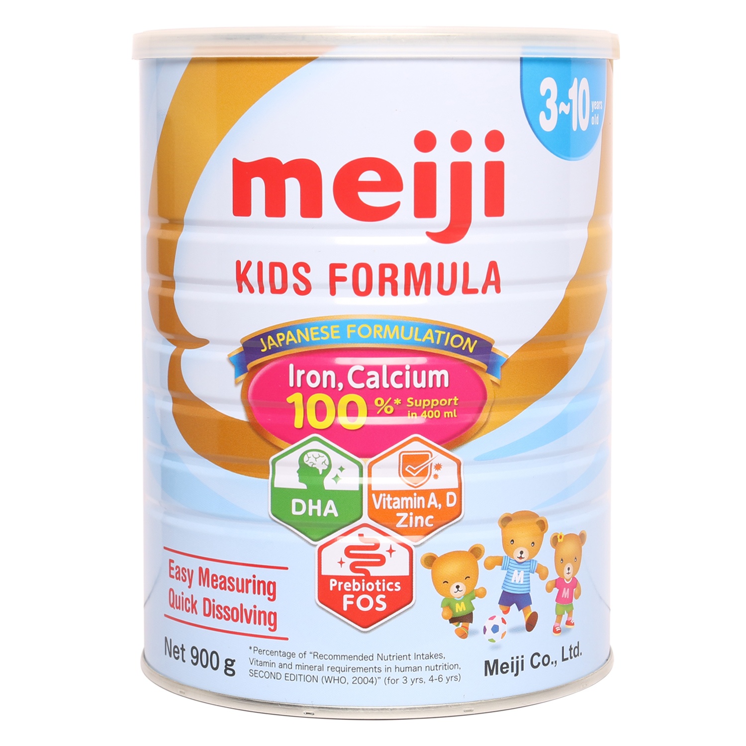 Sữa Bột Meiji Kids Formula Lon 900g (3 - 10 tuổi)