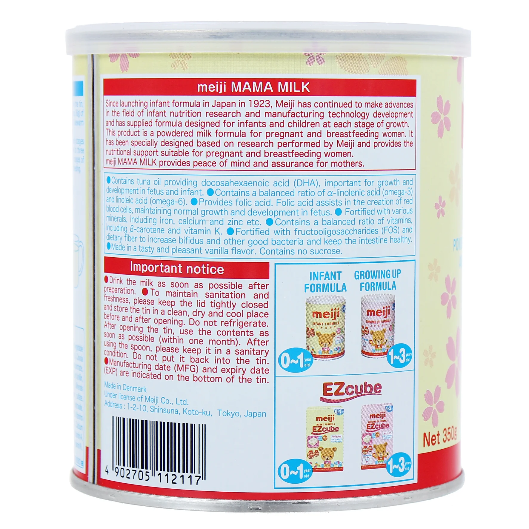 Sữa Bầu Meiji Mama 350g