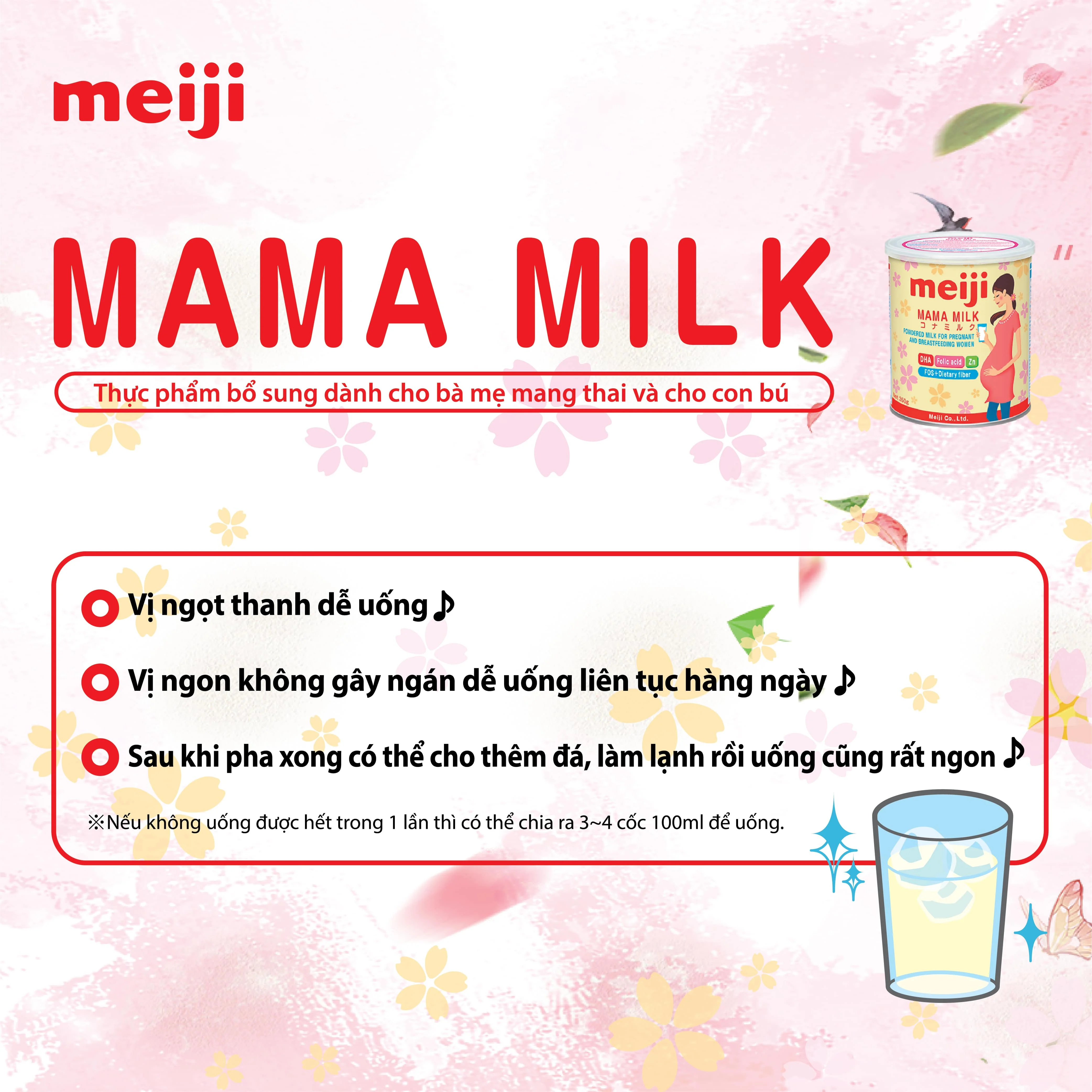 Sữa Bầu Meiji Mama 350g