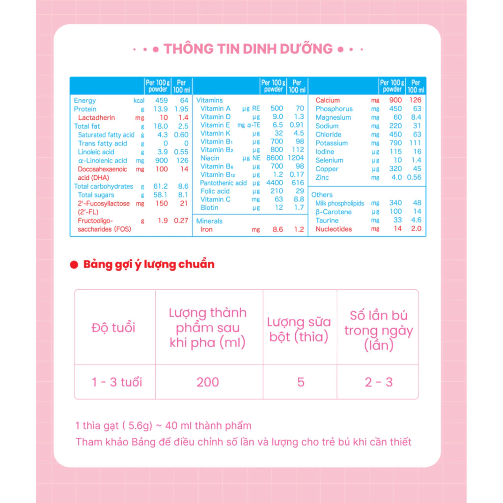 Sữa bột Meiji Growing Up Formula Premium 800g (1 - 3 tuổi)