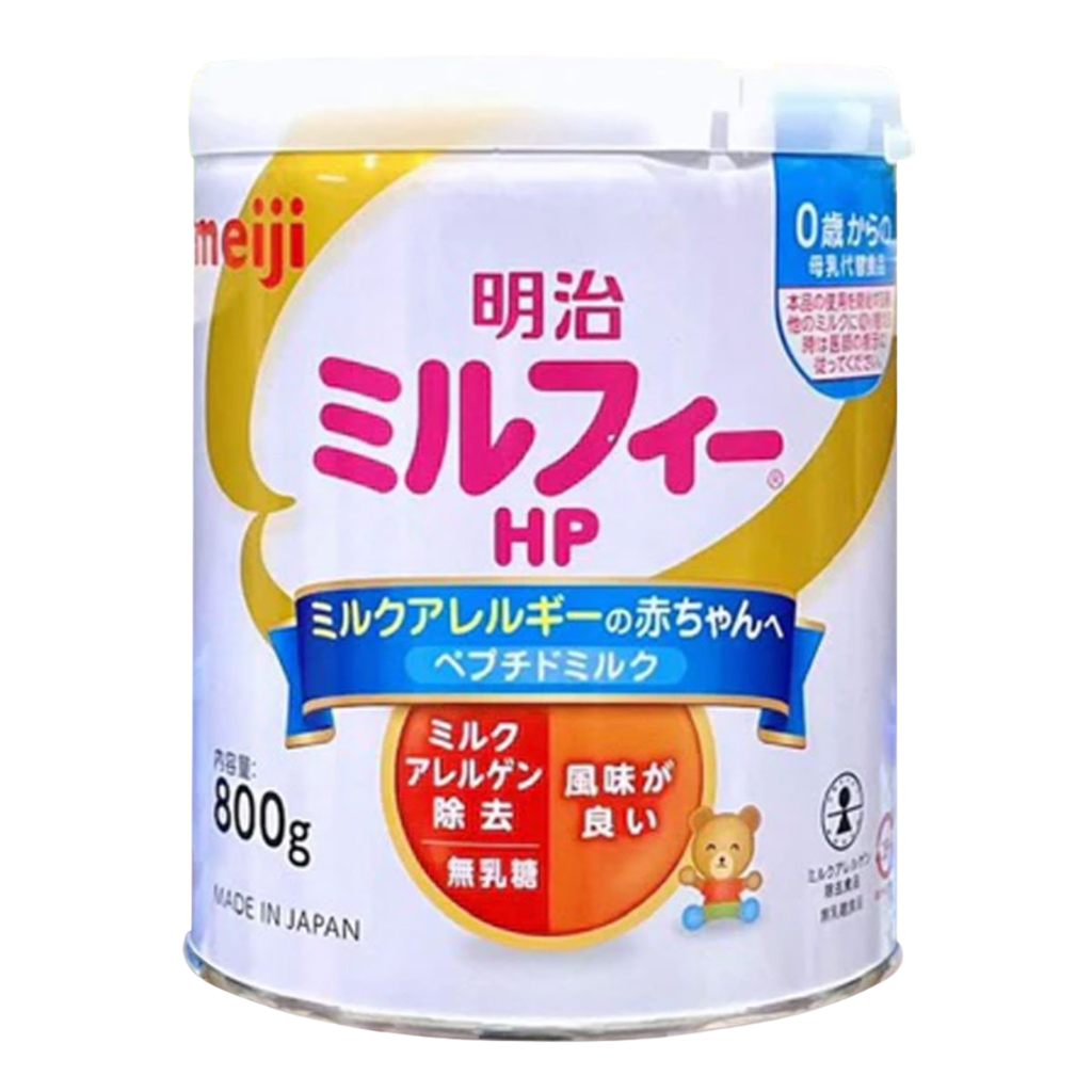 Sữa Meiji HP nội địa Nhật cho bé dị ứng đạm sữa bò Lon 800g