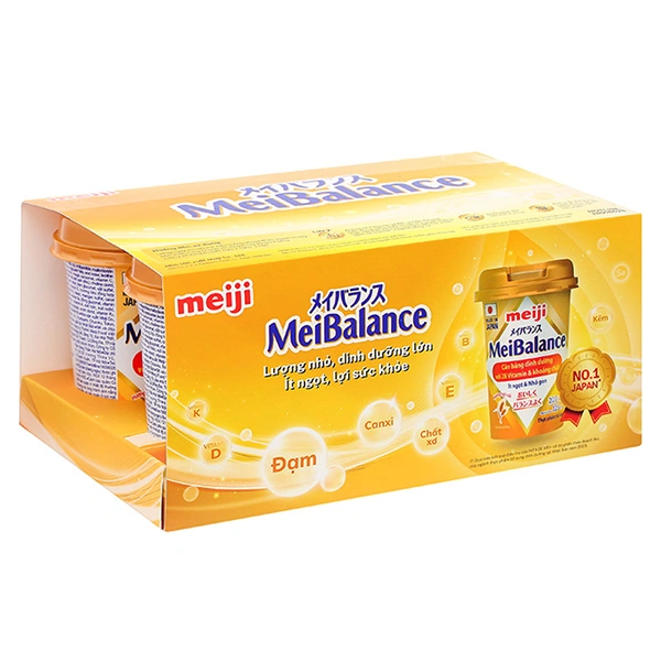 Sữa cân bằng dinh dưỡng Meiji Meibalance hương ngũ cốc hộp 125ml
