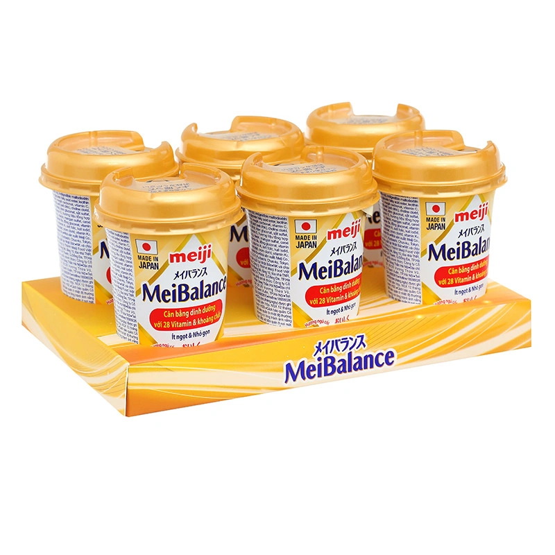Sữa cân bằng dinh dưỡng Meiji Meibalance hương ngũ cốc hộp 125ml