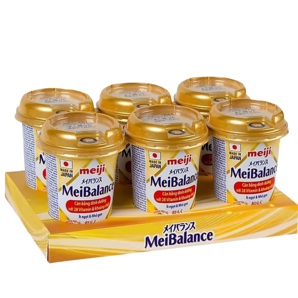 Sữa cân bằng dinh dưỡng Meiji Meibalance hương ngũ cốc hộp 125ml