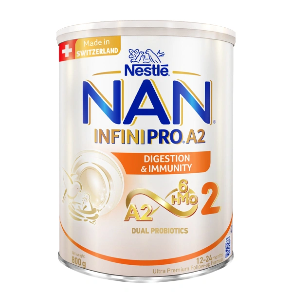 Sữa NAN Infinipro A2 Số 2 800g Cho Bé 12-24 Tháng