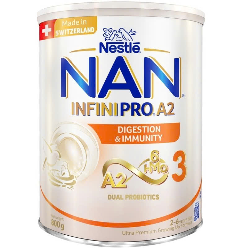 Sữa Nan Infinipro A2 6HMO số 3 800g (2 - 6 tuổi)