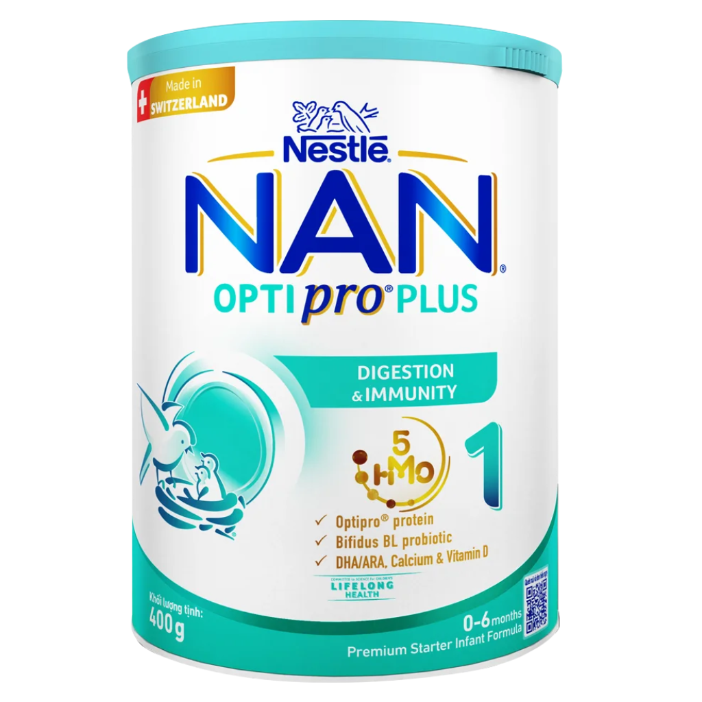 Sữa NAN Optipro Số 1 400g Cho Bé 0-6 Tháng