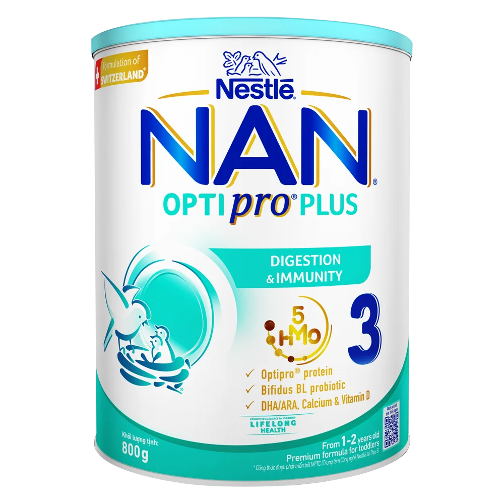 Sữa NAN Optipro Số 3 800g Cho Bé 1-2 Tuổi