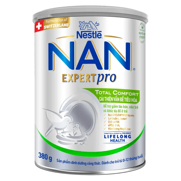 Sữa NAN Total Comfort 380g Cho Bé Nôn Trớ, Táo Bón