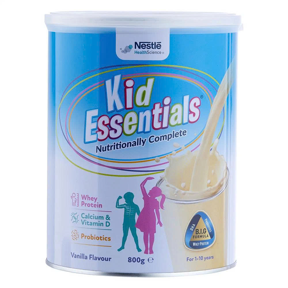 Sữa Nestlé Kid Essentials 800g Cho Trẻ 1-10 Tuổi – Dinh Dưỡng Cao Năng Lượng
