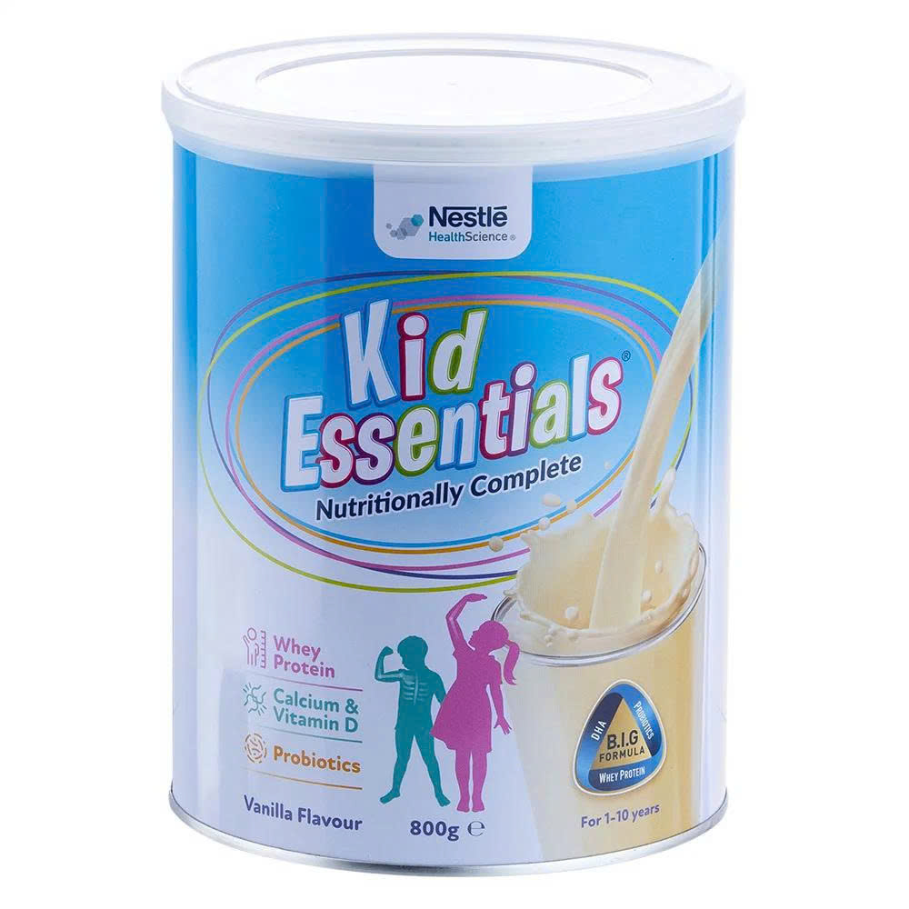 Sữa Nestlé Kid Essentials 800g Cho Trẻ 1-10 Tuổi – Dinh Dưỡng Cao Năng Lượng
