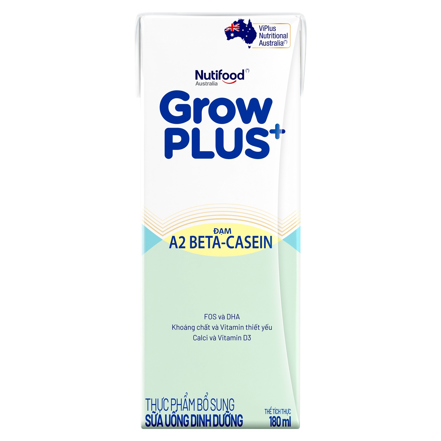 Thùng 24 Hộp Sữa Pha Sẵn GrowPLUS+ Bạc Đạm A2 180ml