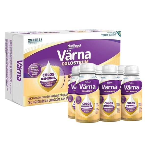 Thùng Sữa Pha Sẵn Varna Colostrum 237ml – Tăng Đề Kháng Nhanh