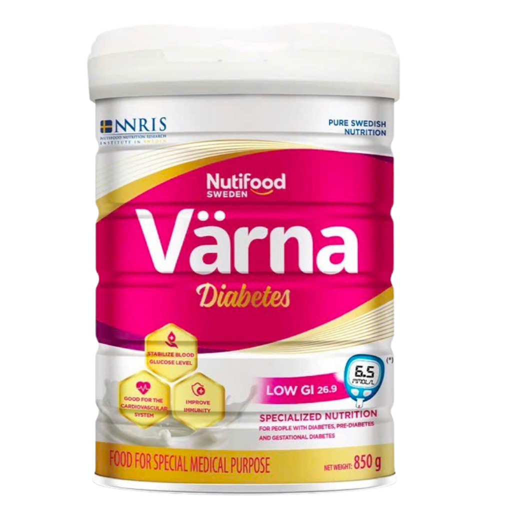 Sữa Värna Diabetes Hỗ trợ người Tiểu Đường 850g