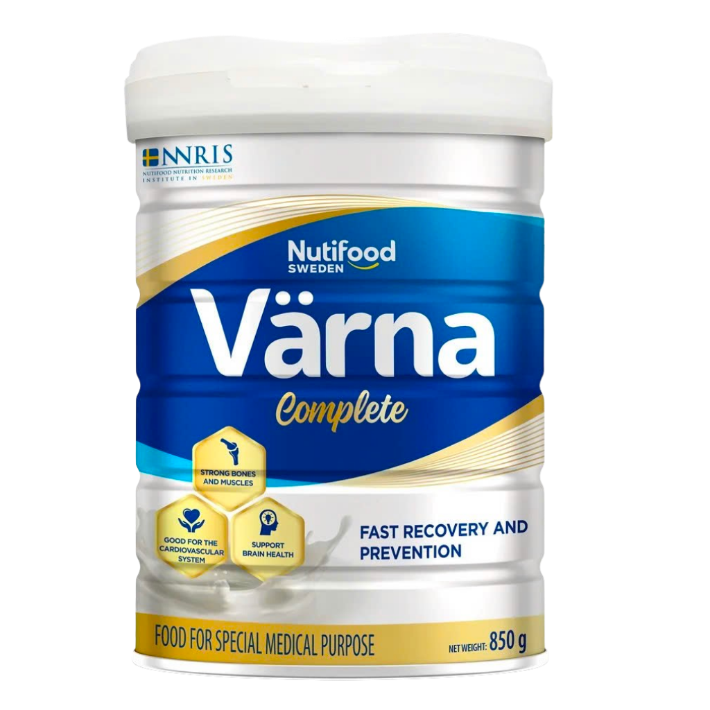 Sữa bột Varna Complete Lon 850g - Phòng ngừa & phục hồi nhanh cho người lớn tuổi