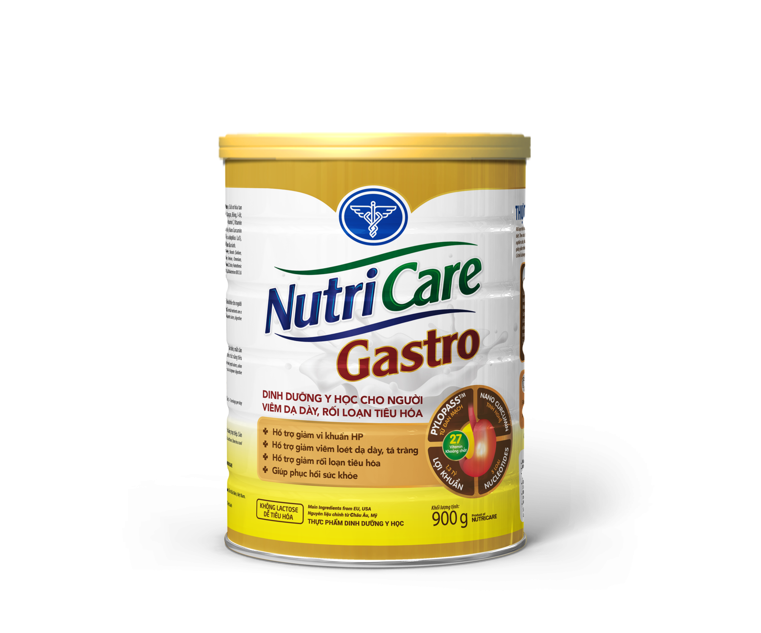 Sữa Nutricare Gastro 900g Cho Người Bệnh Dạ Dày