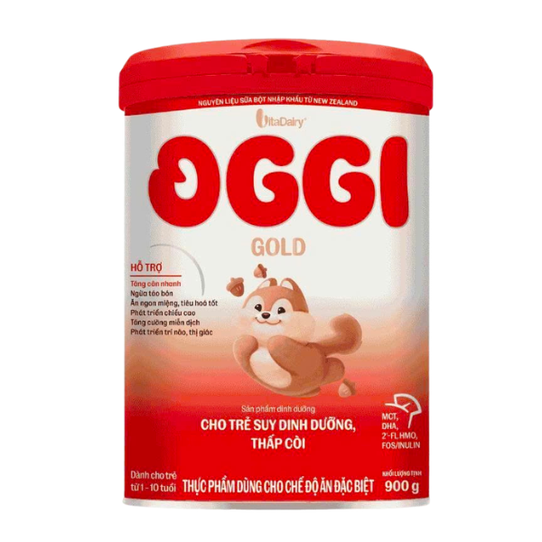 Sữa Oggi Gold 900g Cho Trẻ Suy Dinh Dưỡng – Tăng Cân & Tiêu Hóa Tốt