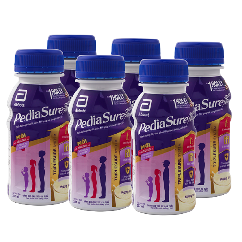 Sữa Pediasure pha sẵn 237ml cho trẻ 1-10 tuổi