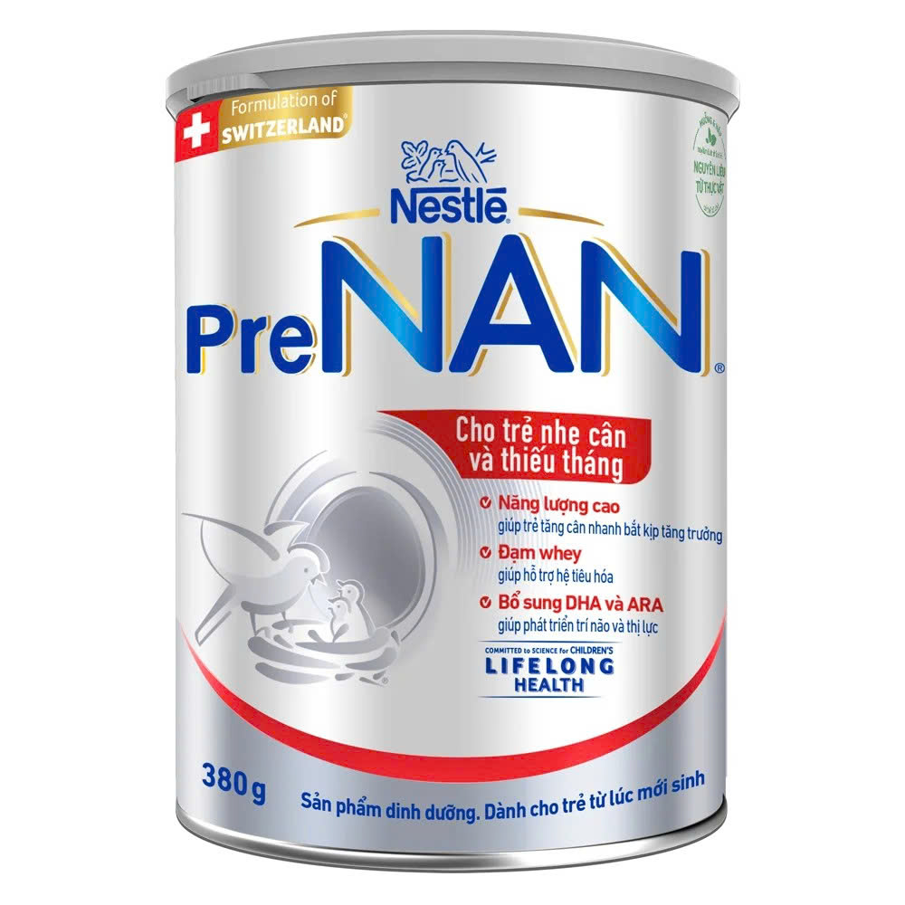 Sản phẩm dinh dưỡng Nestle PRENAN 380g