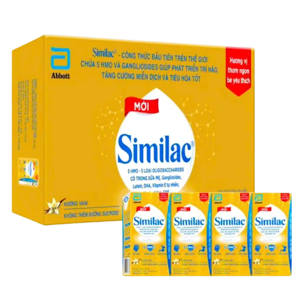 Thùng 48 Hộp Sữa Pha Sẵn Similac 110ml Cho Bé Trên 1 Tuổi