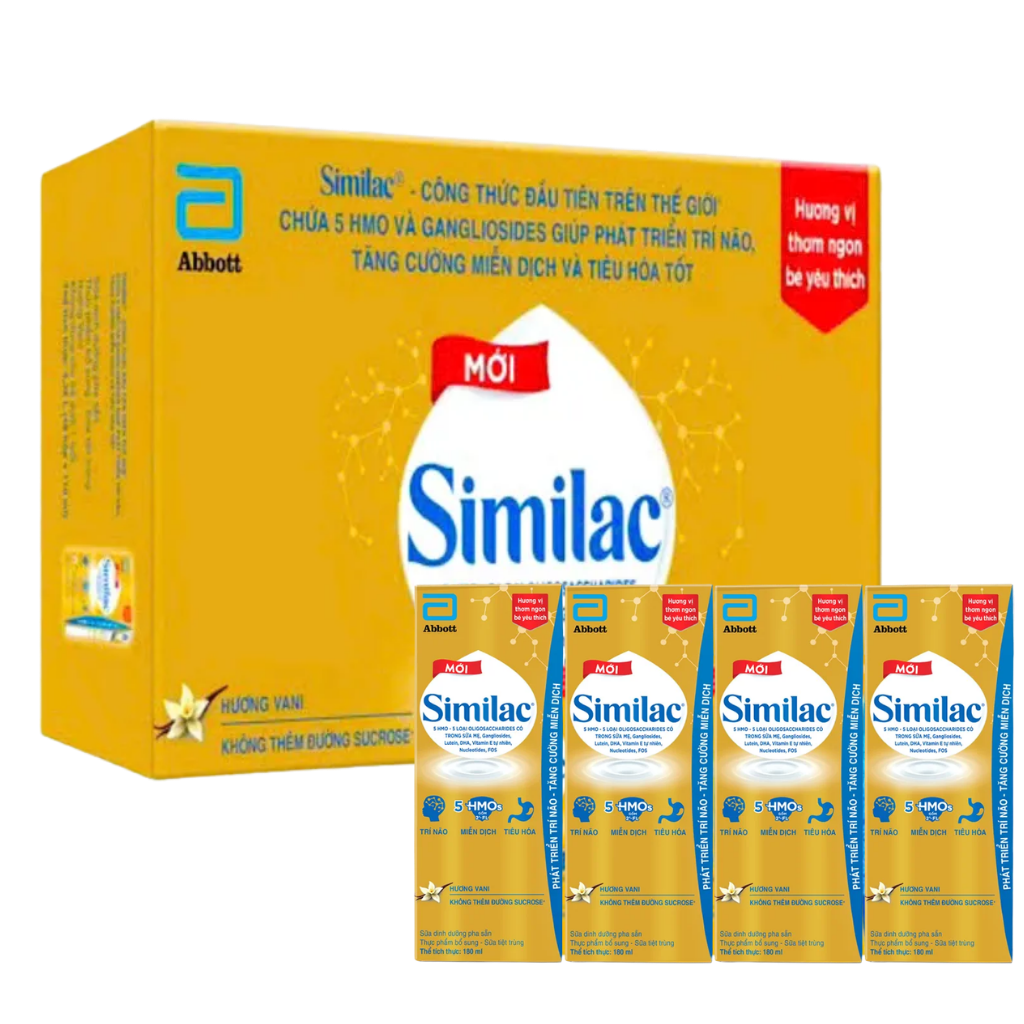 Thùng 48 Hộp Sữa Pha Sẵn Similac 180ml Cho Bé Trên 1 Tuổi