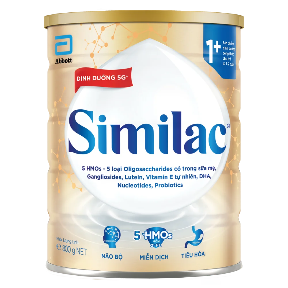 Sữa Similac 5G Số 1+ 800g Cho Trẻ 1-2 Tuổi