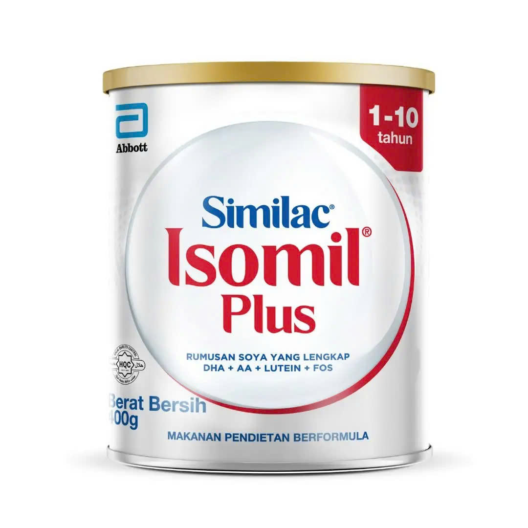 Sữa Similac Isomil Plus 400g Cho Trẻ 1-10 Tuổi Dị Ứng Đạm Sữa Bò
