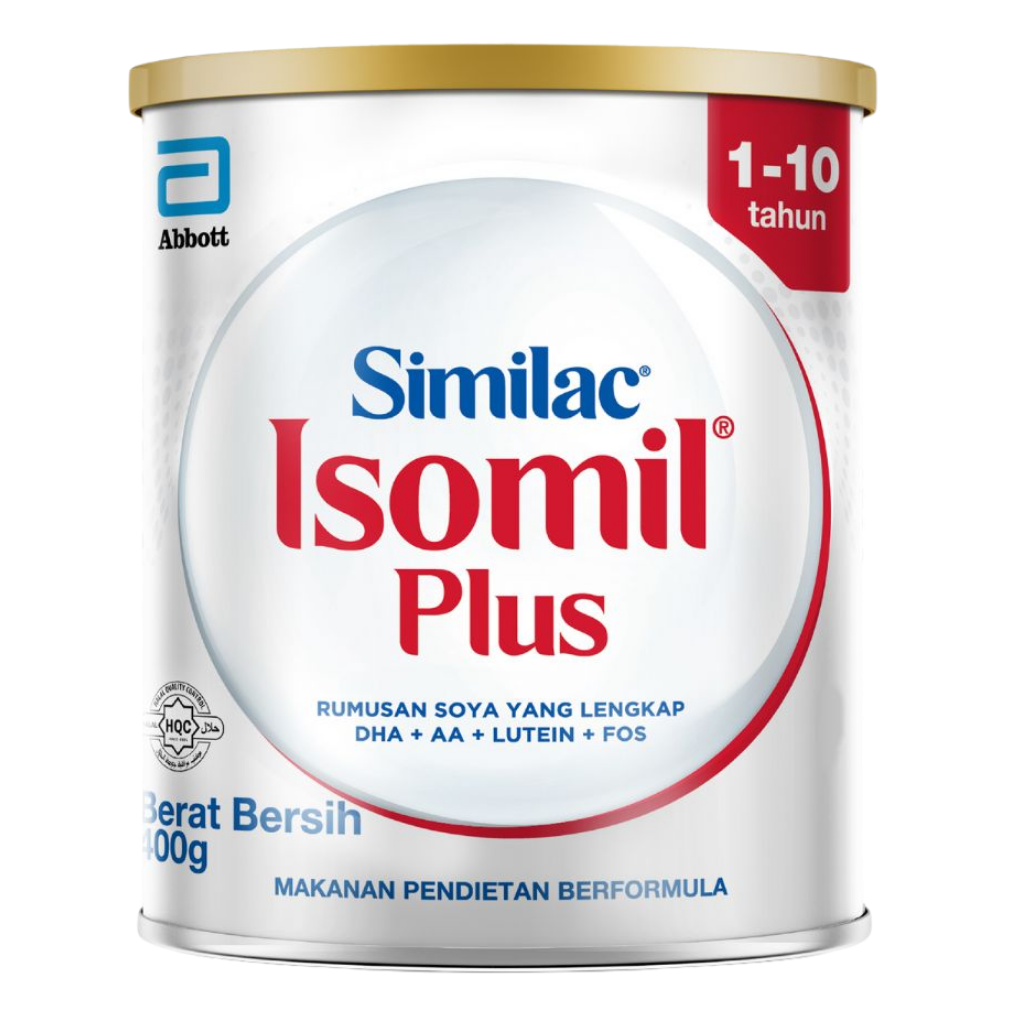 Sữa Similac Isomil Plus 400g Cho Trẻ 1-10 Tuổi Dị Ứng Đạm Sữa Bò