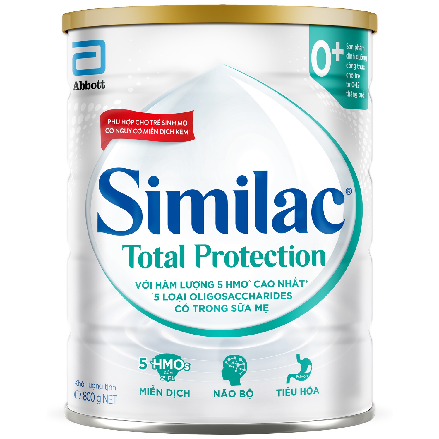 Sữa Similac Total Protection 0+ 800g Cho Trẻ 0-12 Tháng