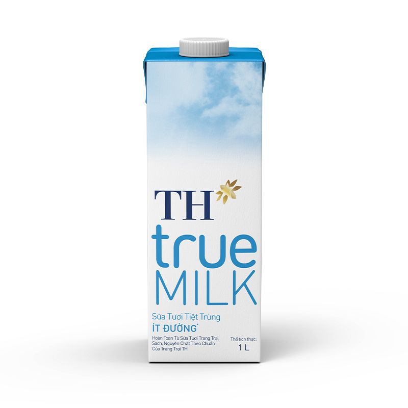 Sữa TH True Milk Ít Đường 1 Lít