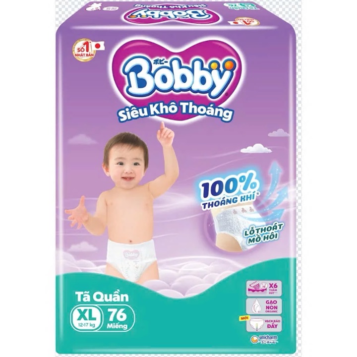 Tã Bobby quần XL76