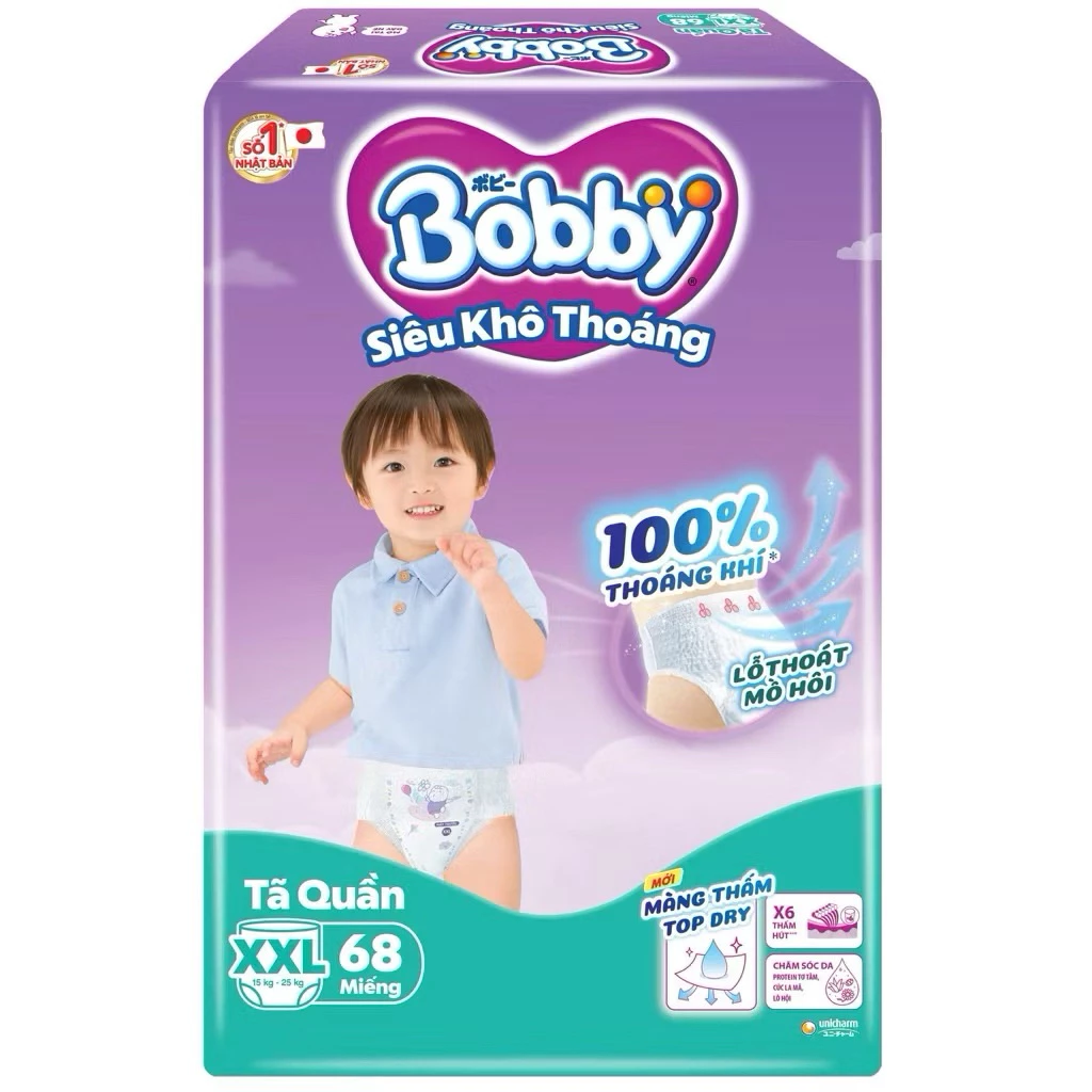 Tã Bobby quần XXL68