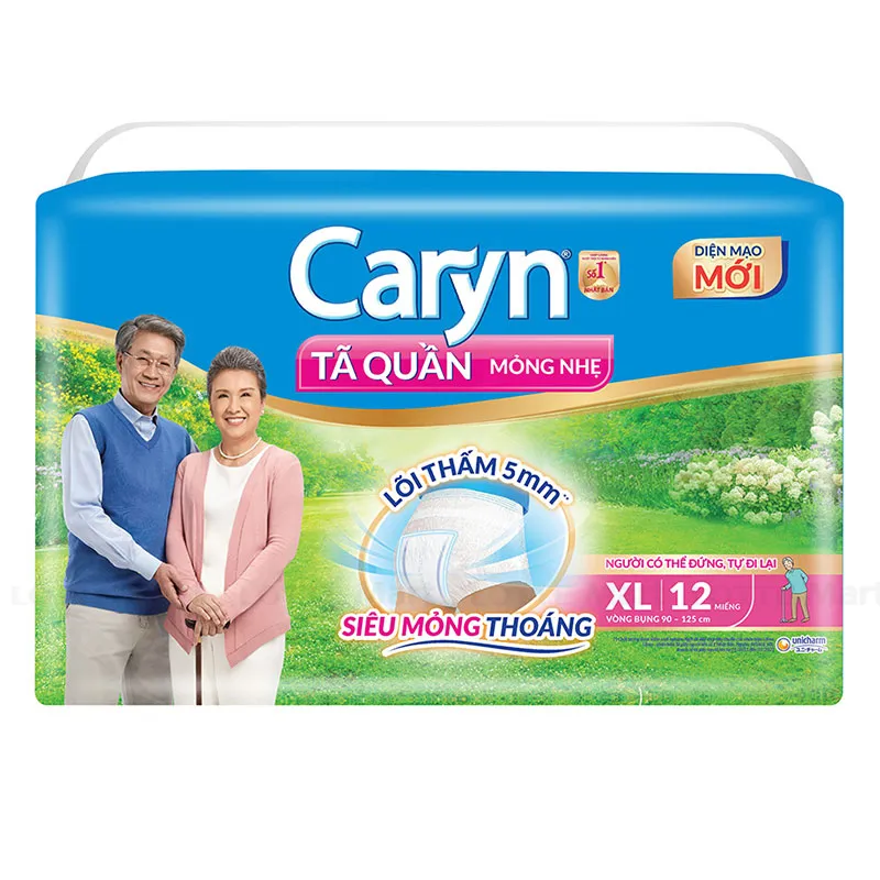 Tã Quần Caryn Size XL 12 Miếng