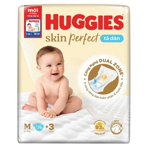 Tã Huggies dán M76